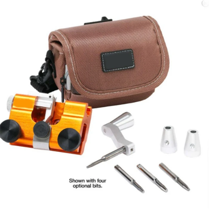 Manual Chainsaw Sharpener,Sharpening Kit With Carrying Bag And 4