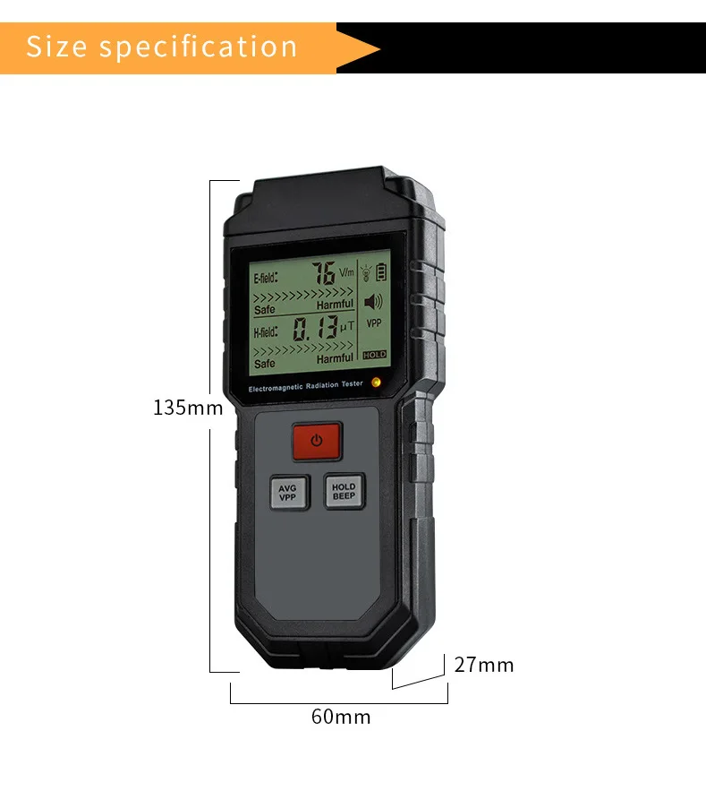 Personal Dosimeter X Ray Geiger Counter Electromagnetic Nuclear ...