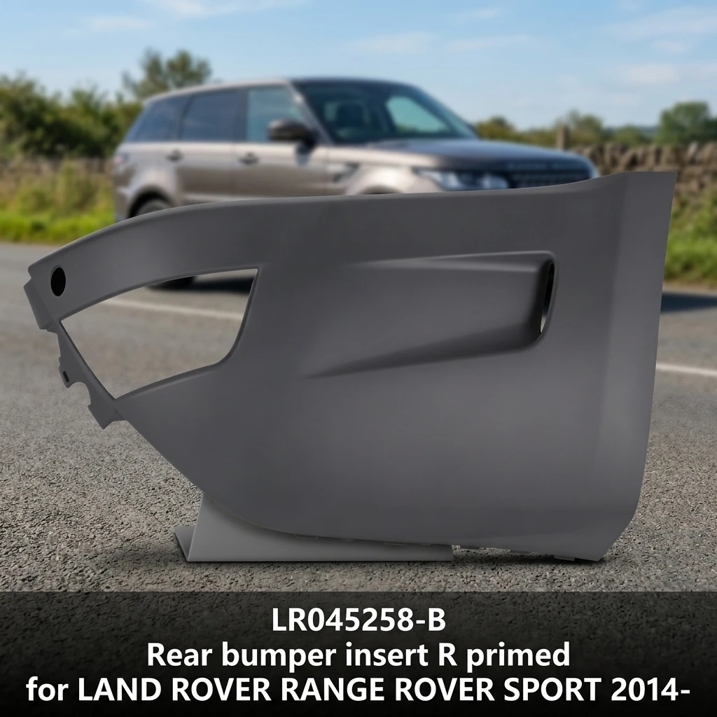 LR045258-B Durable ABS Plastic Rear Bumper Insert R Primed for LAND ROVER RANGE ROVER SPORT 2014-