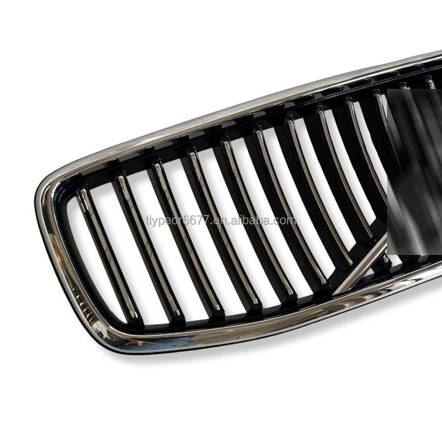 product tiypeor new grille with bright stripes without camera modifies grill for volvo parts s90 2017   2020 modified oem 31425407-3