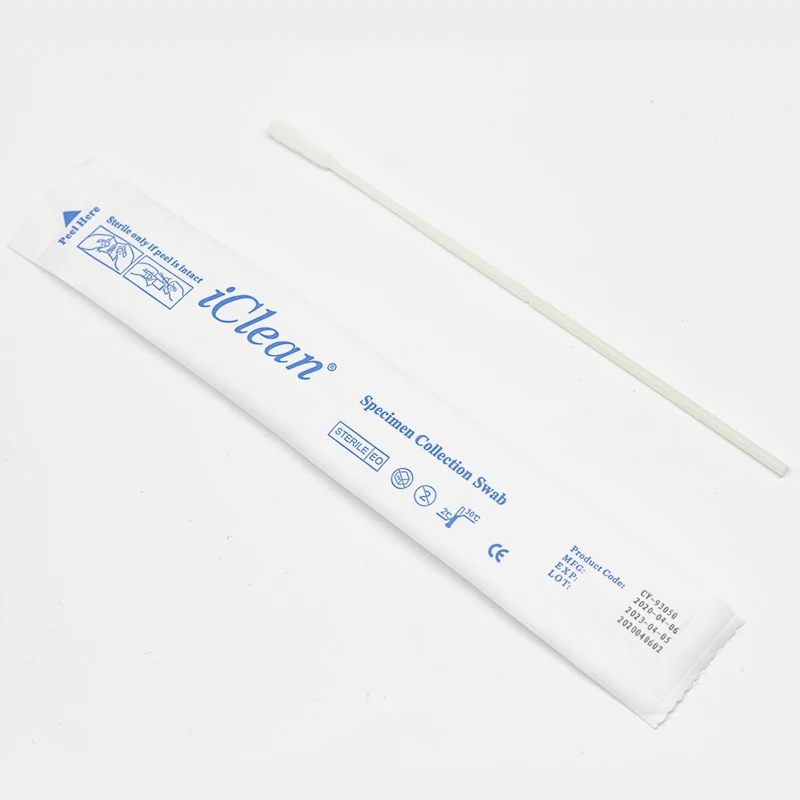 Medical Sterile Nasal Nasopharyngeal Swab Sticks Disposable Oral