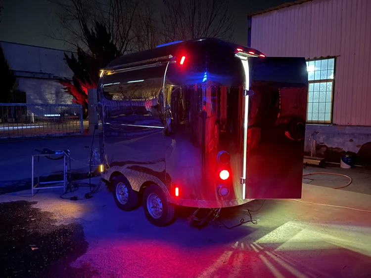 Horse Trailers Mobile Bars Ice Cream Vending Van Horsebox Vintage Horse Box Food Carts Trolley