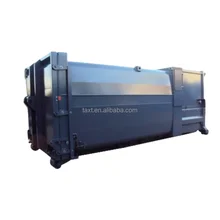 Heavy Duty Steel Outdoor Waste Recycling Garbage Compactor Self-Contained Compactors for Retail & Farm Industries