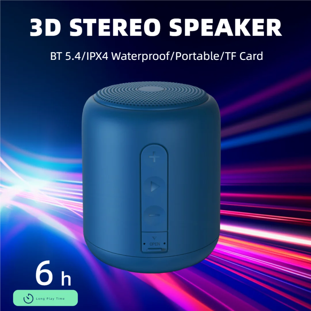 Cassa Bluetooth Doccia Portatile: Mini Altoparlante Con Ventosa, Bassi Potenti E Impermeabile IPX7 (Nero) - 6