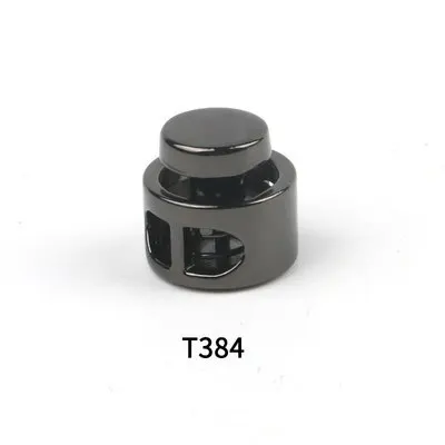 Garment Accessories Toggle Cord Custom Logo Adjuster Stopper Tali Zinc Alloy Cord Locks Elastic Stopper Cord Stopper Metal