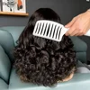 Vendita all'ingrosso di fabbrica - Parrucca lunga e voluminosa in capelli naturali