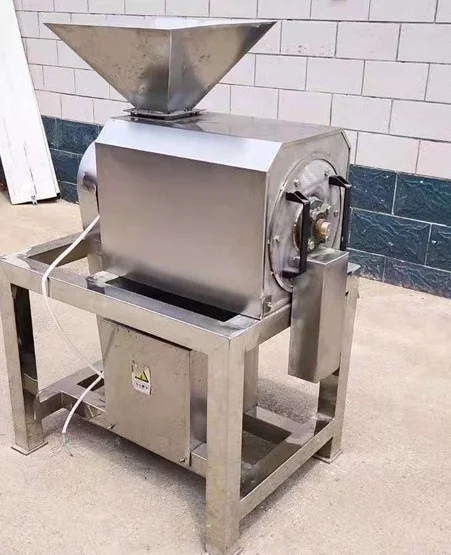 Small Scale Strawberry Mango Pulp Juice Making Extractor Machine