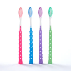 High Quality Customized Soft Nylon Adult Toothbrush Popular Biodegradable Disposable Household Bucket Toothbrush for Home Use