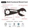 11-in-1 Wrench Shape Card Tool