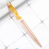 Electroplated rose gold (orange flowers)