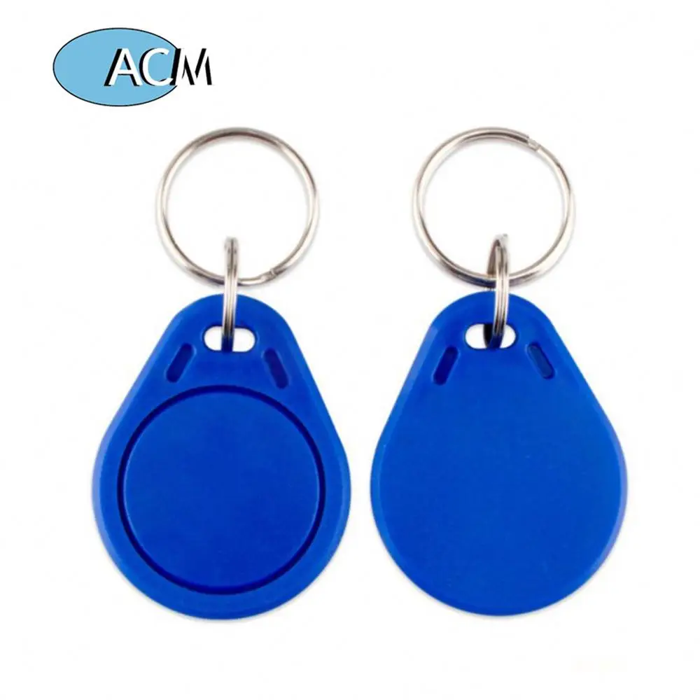 125kHz Rewritable Blank T5577 RFID Key Fob/ Key Tag Keychain for