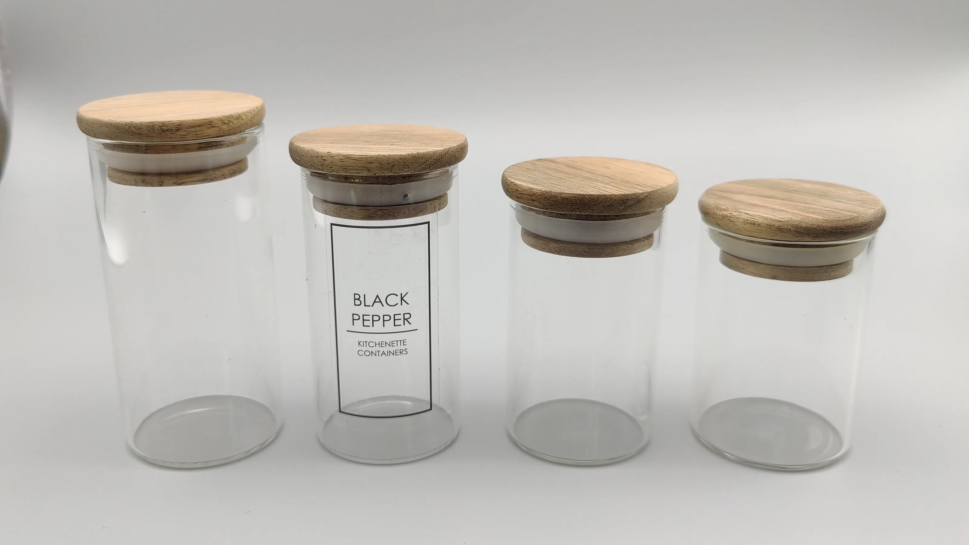 Luxury Recyclable 120ml 4oz Small Mini Kitchen Black Pepper Vanilla