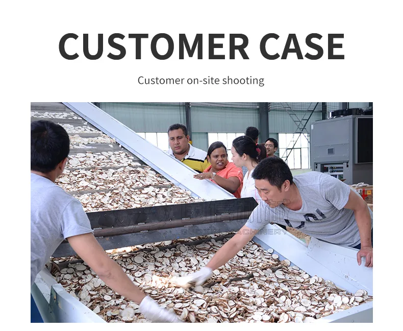 GX12 Cassava Dryer Automatic Continuous Drying Machine