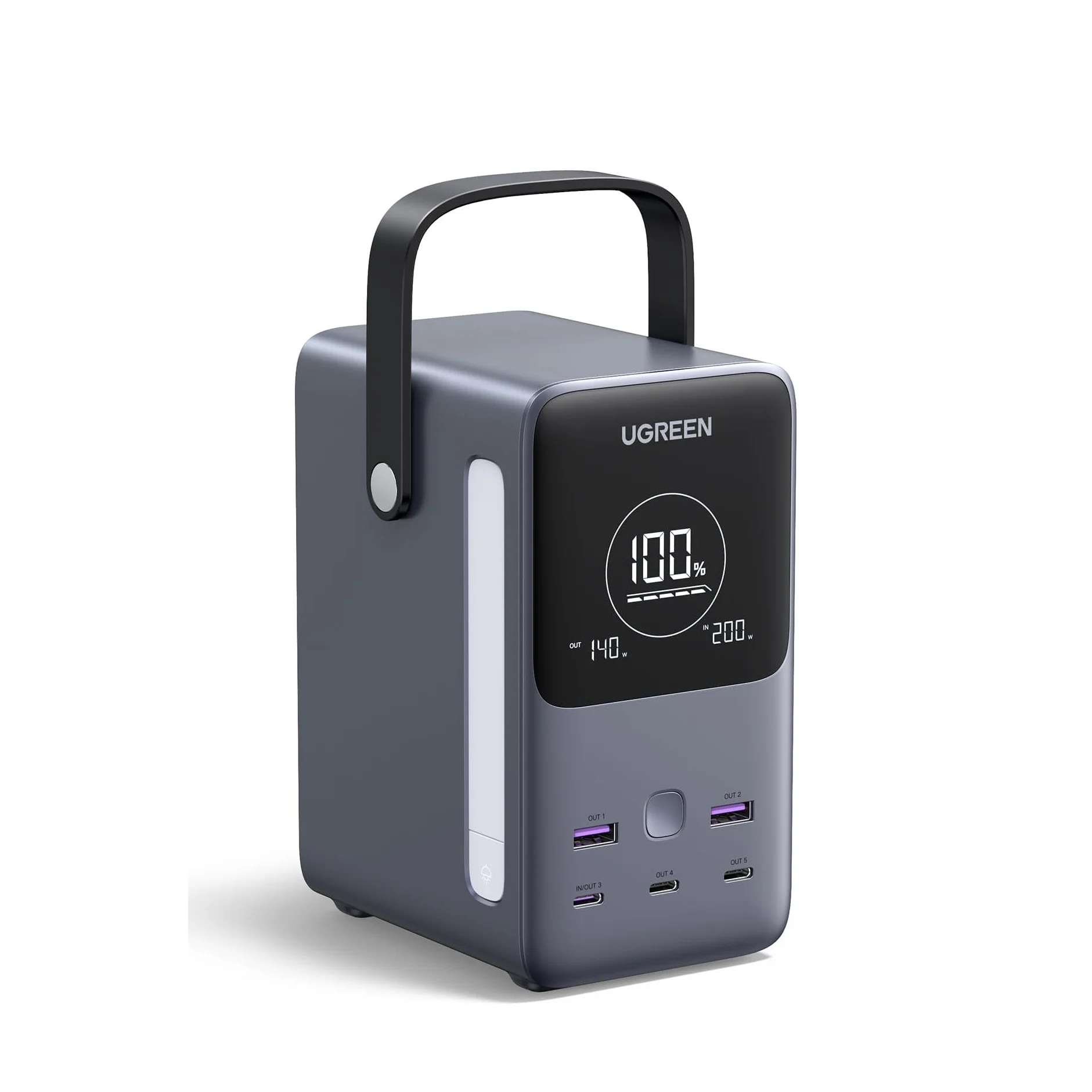 UGREEN ポータブル電源 48,000mAh 300W UGREEN 300W Portable Charger Power Bank - 48000mAh, Smart LED