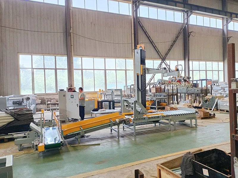 Fully Automatic Machinery Robotic Column Palletizer 20kg Bags Factory Robotic Palletizer Machine Pallet Stacking Robots