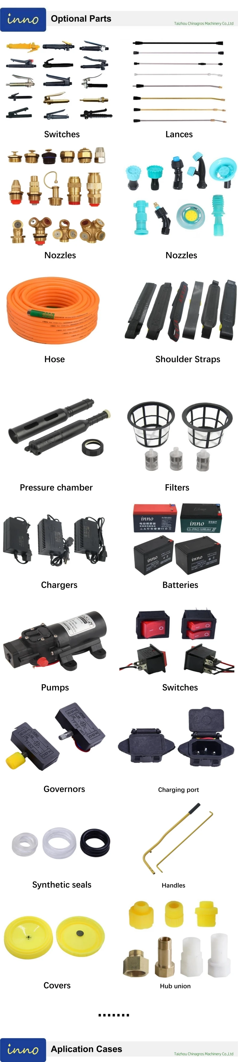 Factory Manual Knapsack Sprayer Accessores Sprayer Spare Parts Sprayer