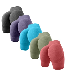 Custom High Elasticity Training Wear Women's Sports Shorts Gym Seamless High Waisted Short Yoga Pants