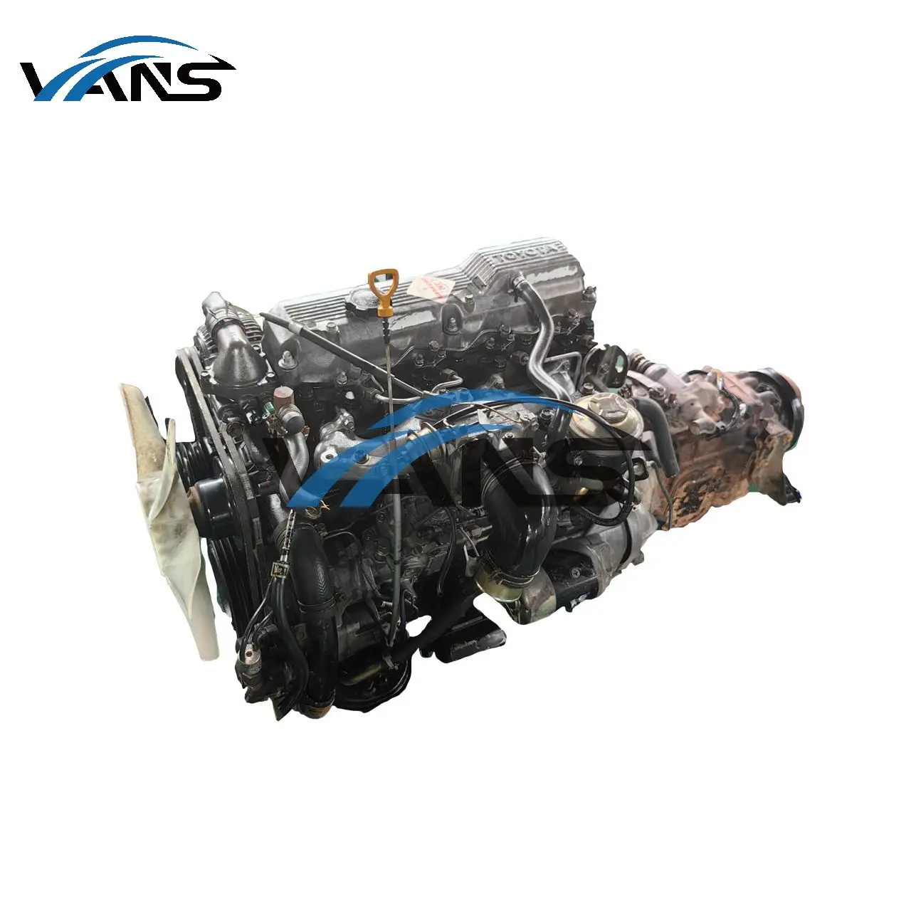 Toyota 14B Engine - Original Japanese Gearbox Assembly