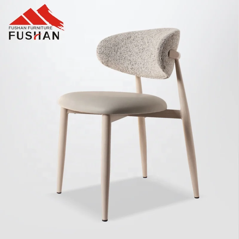 Wholesale High Quality Indoor Restaurant Chair Aluminum Alloy Metal  Chair for Dining