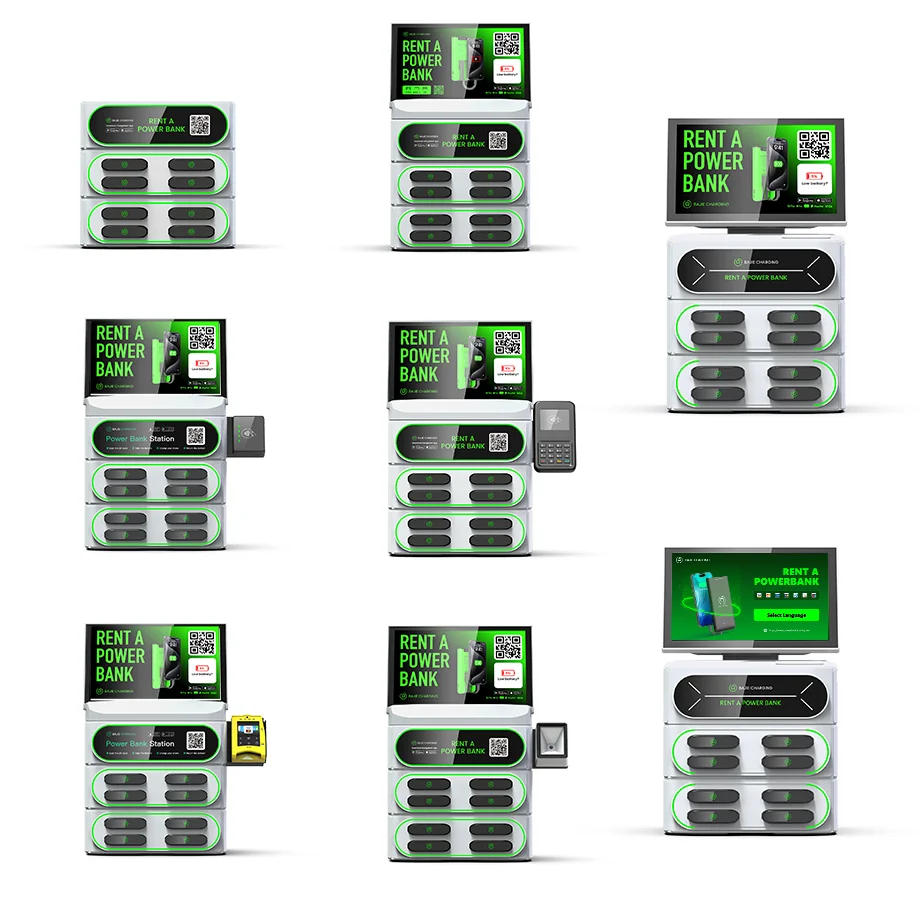 WIFI/4G/Ethernet Share Power Bank Rent Portable Mobile Phone Charger Station Sharing Power Bank Vending Machine 6000mAh Battery