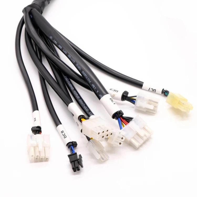 Custom-made Medical Smart Home Equipment Cable 24P Connector Complete Cable Assembly PTFE PVC Insulation Electronic Wire Harness
