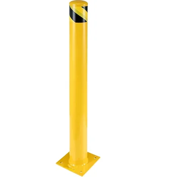 Common Surface Mounted Bollard Safety Steel Pipe Bollard Post Security ...