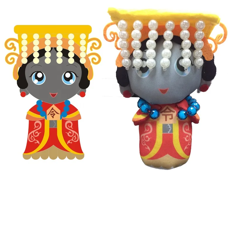 Low MOQ Oem Shanghai Custom Human Plush Dolls With Hat