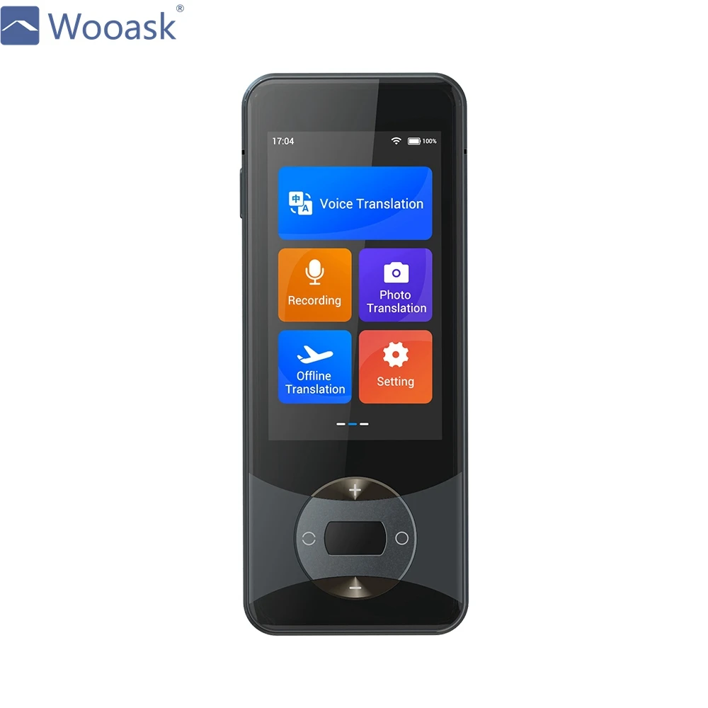 Wooask W10 AI Voice Translator - Instant Offline Language