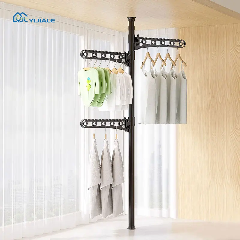 Hot Sale Space Saving Cheap Metal Portable Standing Coat Rack Stand