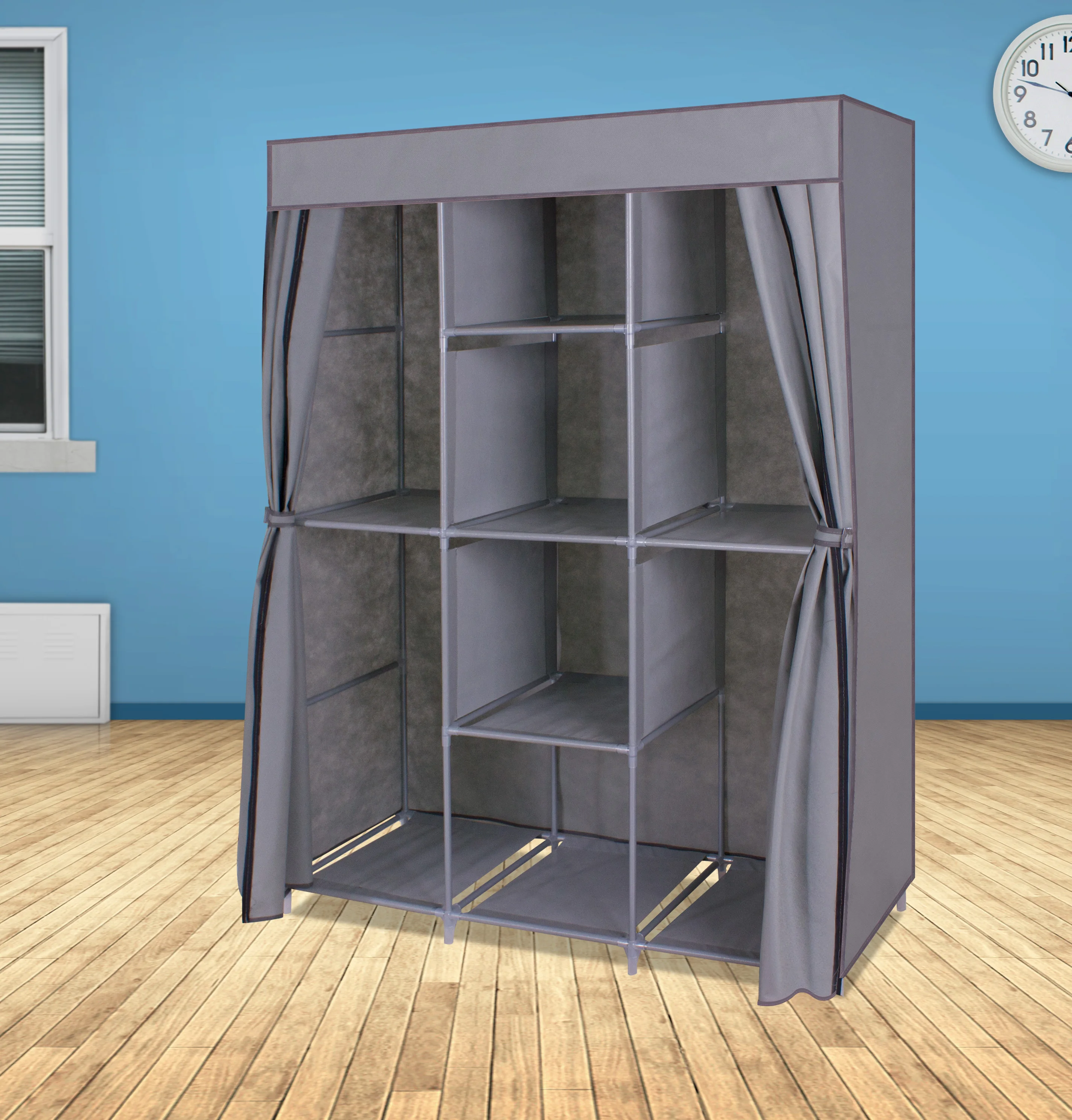 
 Сборный складной шкаф из нетканого материала  