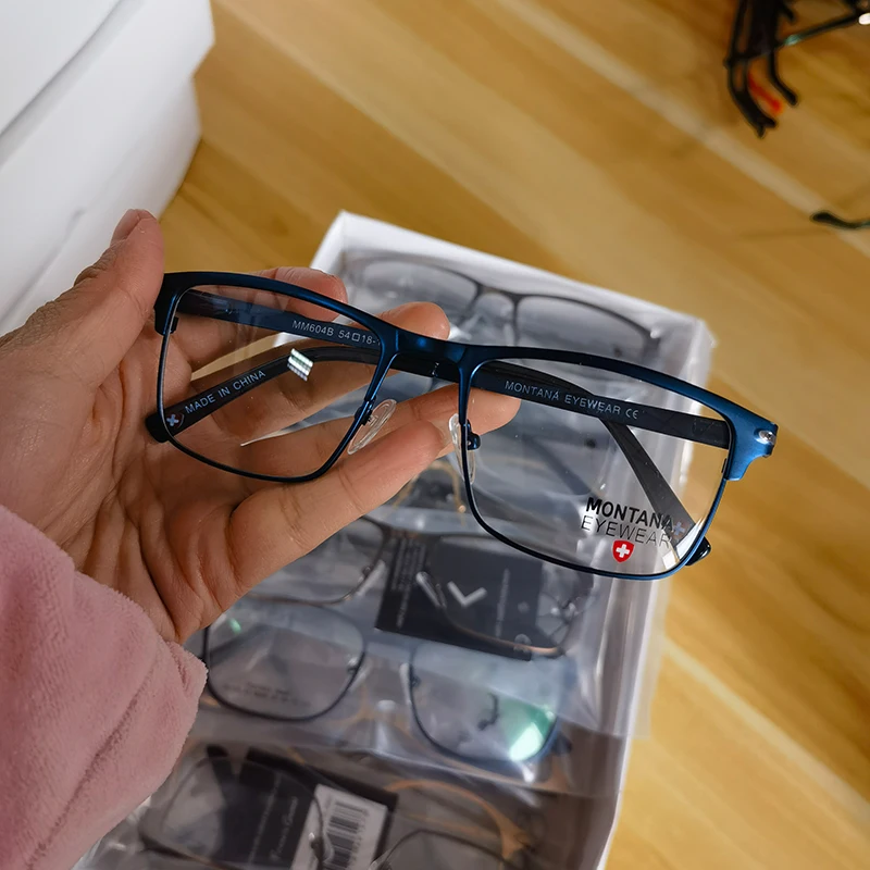 Wholesale Ready Stock Mixed Cheap Eyeglasses Frames Metal Stainless