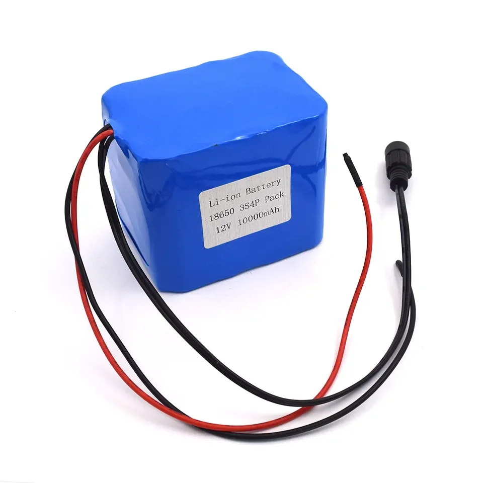 18650 21700 26650 3s4p Li-ion Battery Pack 11.1v 12v 12.6v 12.8v ...