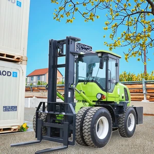 Top Sale Guaranteed Forklift Loader Technology 3.5 Ton 4 Ton 5 Ton Operated Full Rough Terrain Forklift for Sale