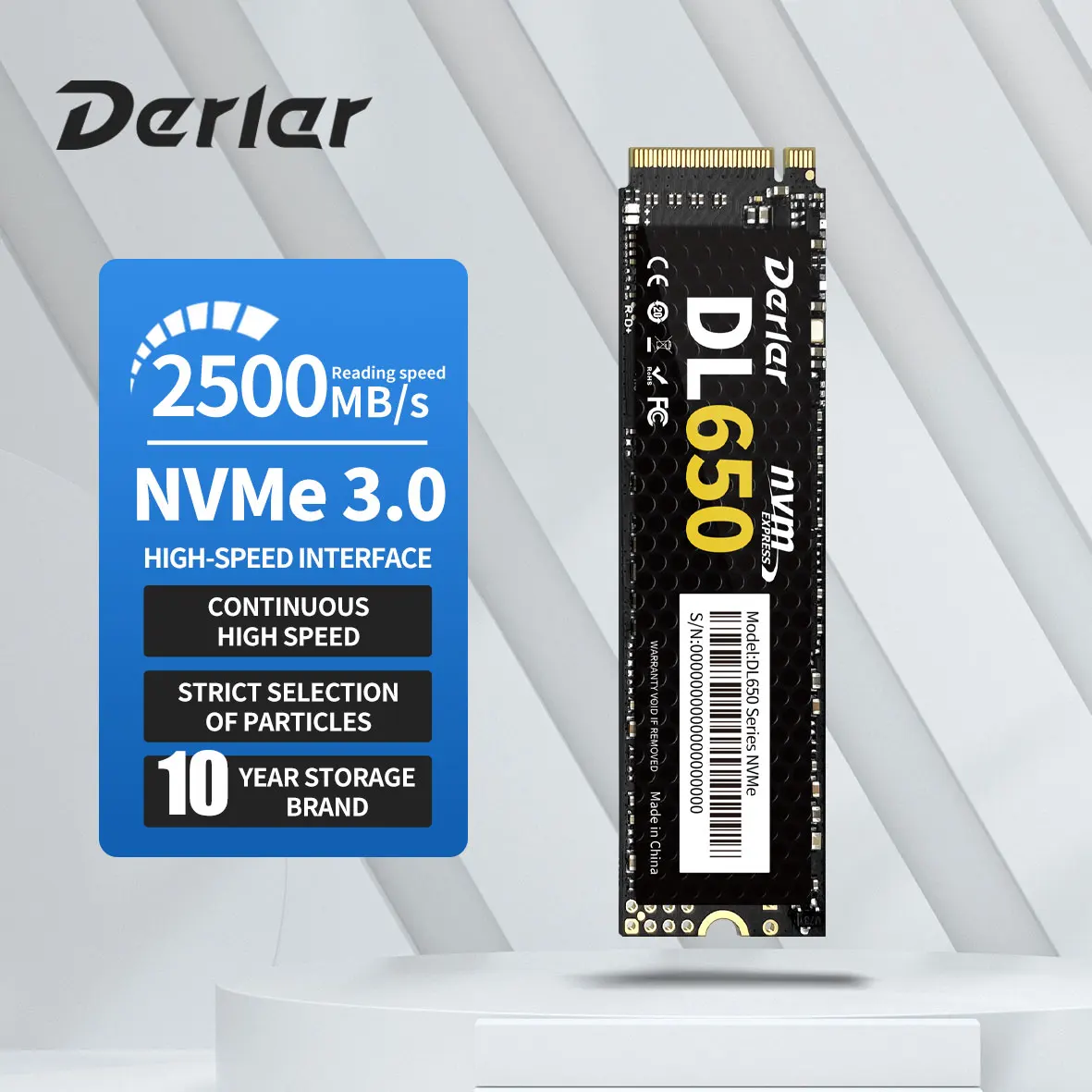 Горячая Распродажа 2023 внутренний жесткий диск SSD m.2 NVME 2280 Твердотельный накопитель 1 ТБ для настольного