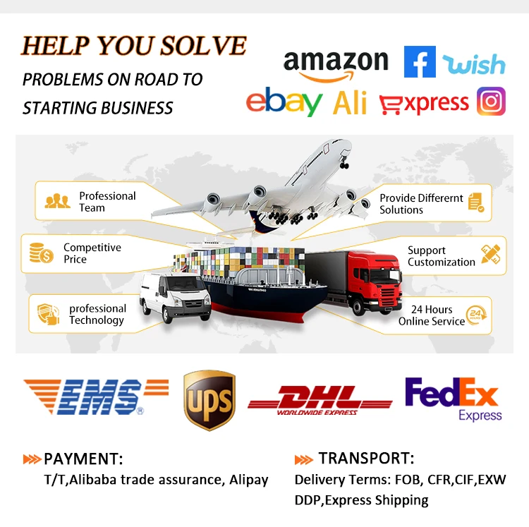 Packaging & shipping specifications
