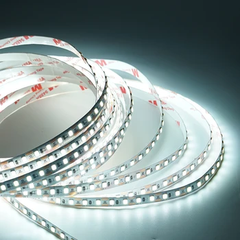 Hot selling 2024 Low Voltage flexible custom led strip FPCB luces led Strip Light Sliver 20m No Voltage Drop 24v 120LED lighting