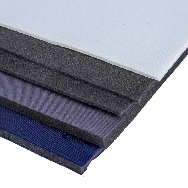 Oeko-Tex Standard 100 Environmental Pu Foam Adhesive Lamination Fabric 5mm Eva Foam Laminated Foam Roll for Underwear Footwear