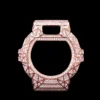 Brass Moissanite Watch Case (Rose Gold)