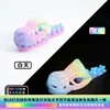 9cm rainbow glow-in-the-dark tyrannosaurus pendant