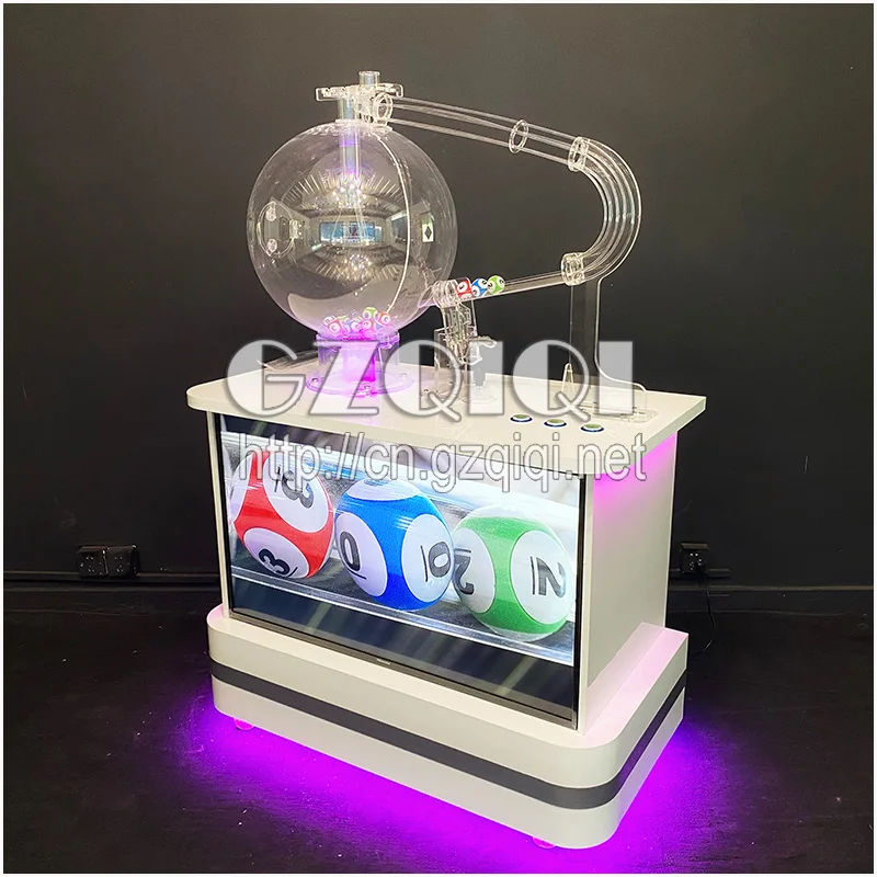 Лотерейный аппарат Air Mix с элегантным дизайном, который ищет лотерейные игры