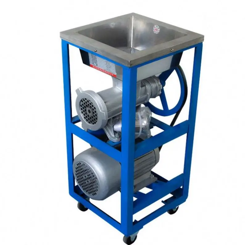 High-power and Efficient Beef and Mutton Meat Grinder 32A Commercial Electric Multi-functional Chicken and Fish Bone Crusher