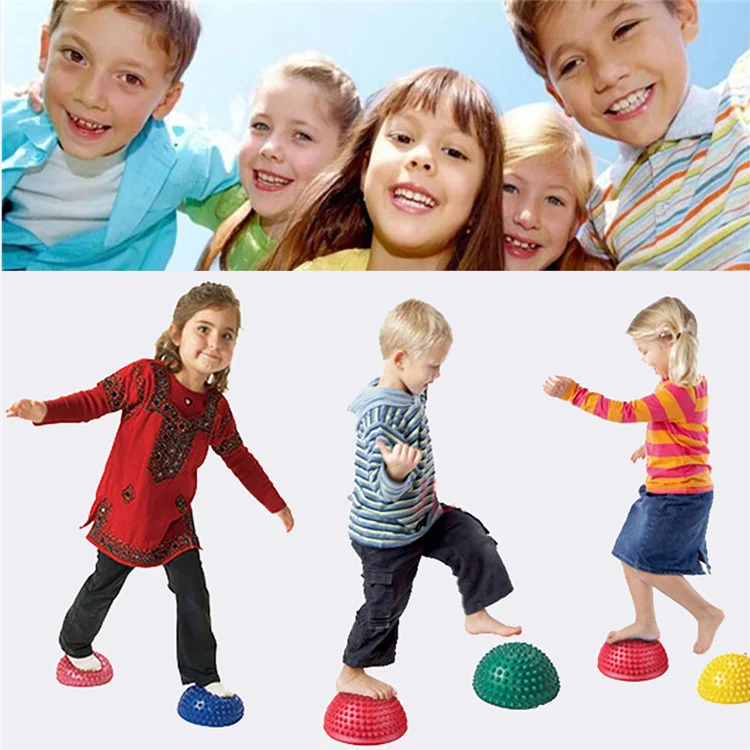 Гимнастический фитнесс, поддон из ПВХ с насосом, массажный мяч для ног