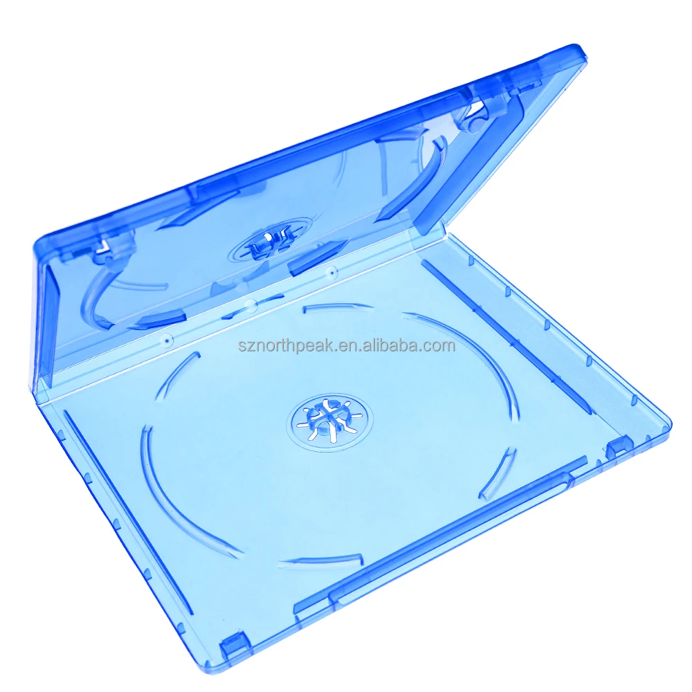 Plastic Double Sides Disc Case for PS4 PS5 Game Blu-ray