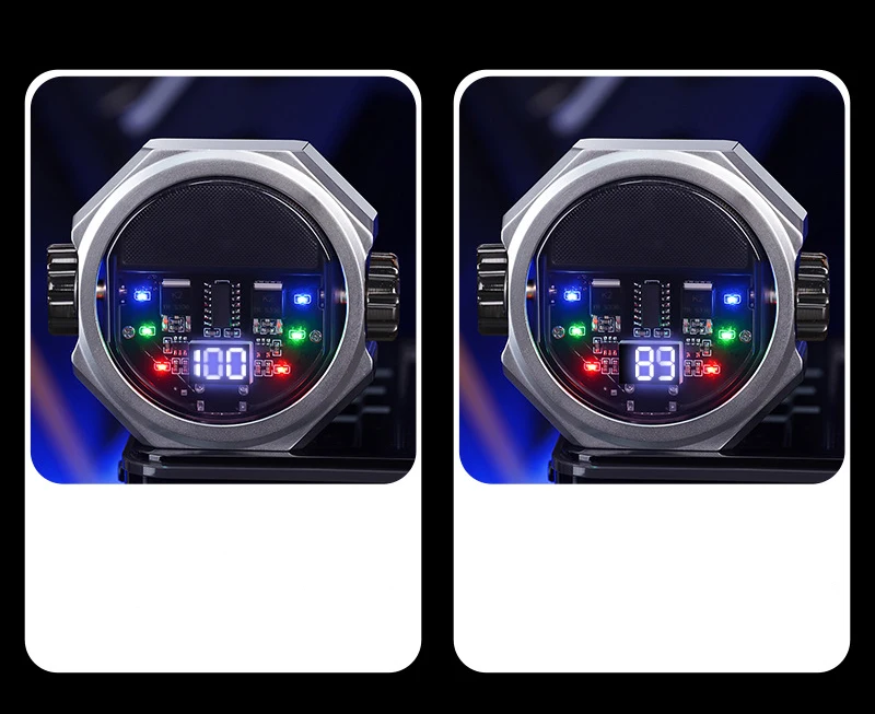 Starship Mecha fidget spinner decompresses dual arc lighter charging smart usb lighter