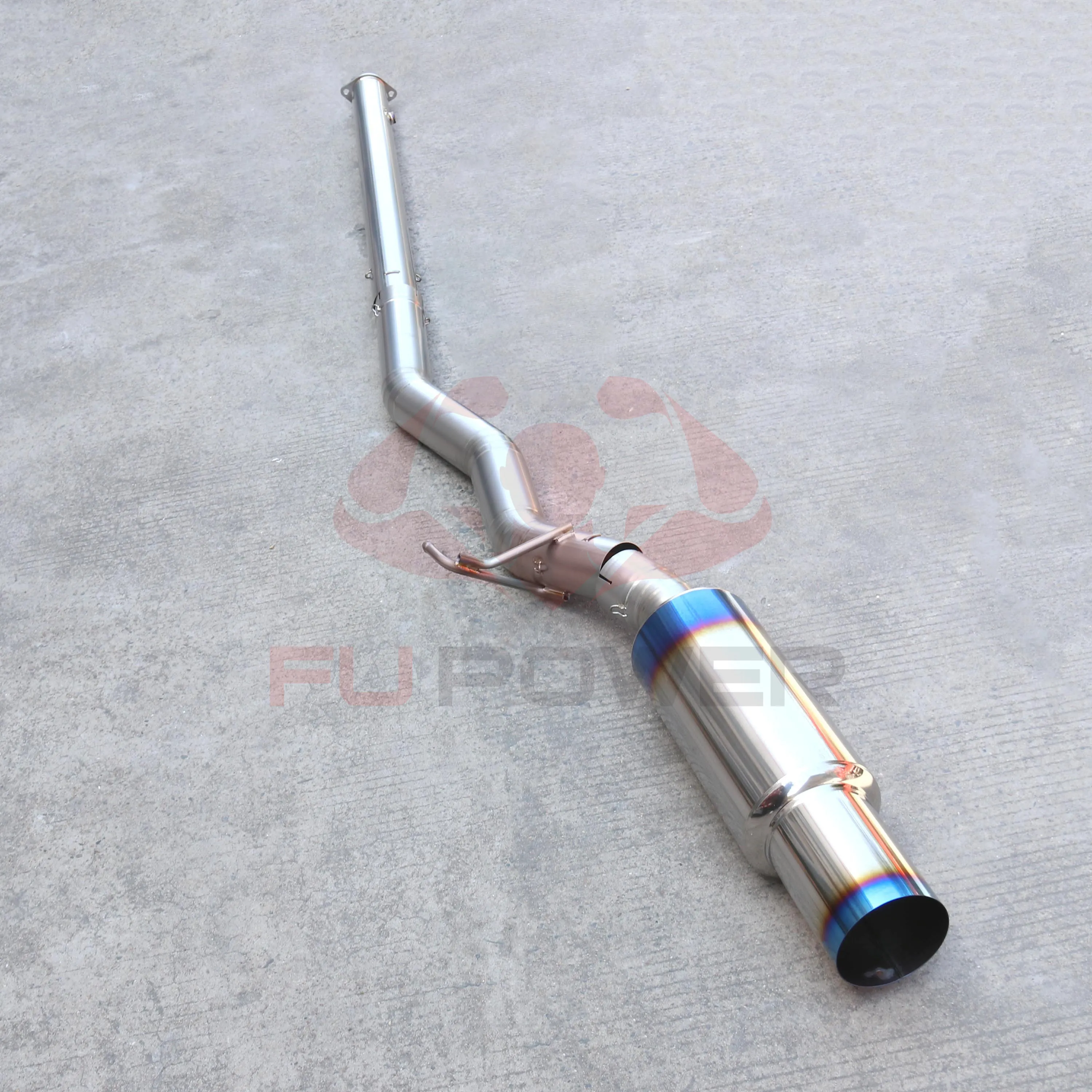 Mitsubishi Lancer Evo 7/8/9 Titanium Cat-Back Egzoz Sistemi