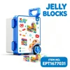 EPT1677031 Jelly Blocks 30PCS Blue Trolley Box