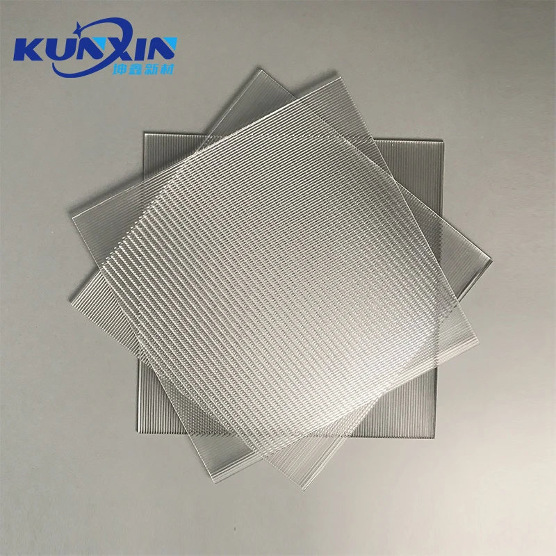 Square Plastic Prism Diffuser Plate Anti Static Acrylic Sheets Led Panel Light Diffuser Sheet