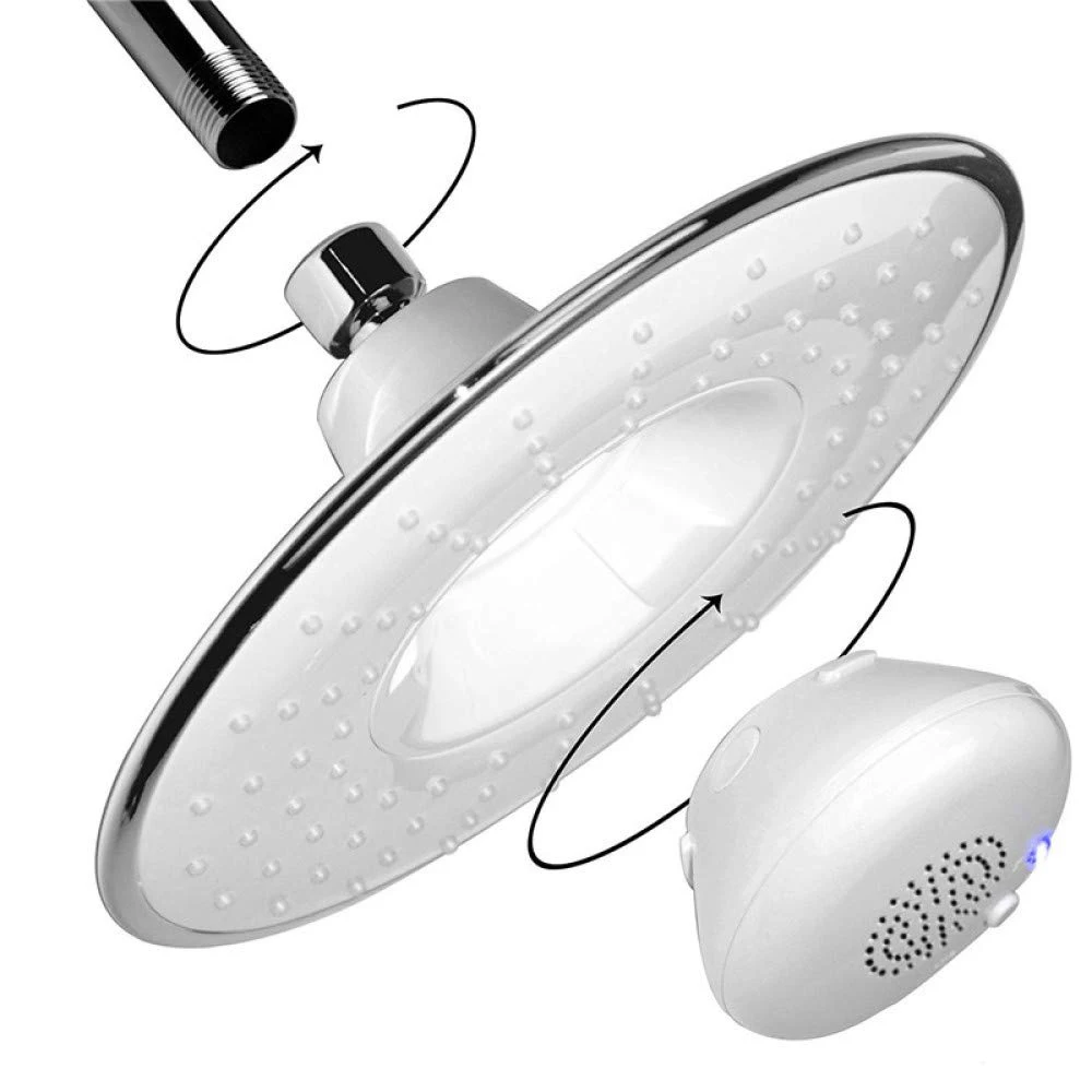 Aquacubic Waterproof Highpressure Bathroom Rainfall Music Wireless