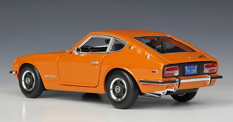 Maisto 1:18 1971 DATSUN 240Z моделирование модели автомобиля Готовая модель игрушечный дисплей с базой