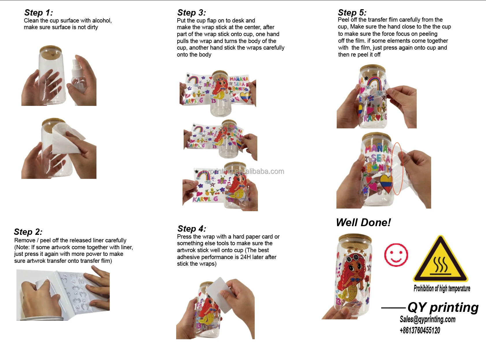 Factory Hot Sale Good Quality Ready To Ship Cartoon Transfer Logo